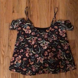 Off the shoulder Top Shop shirt!